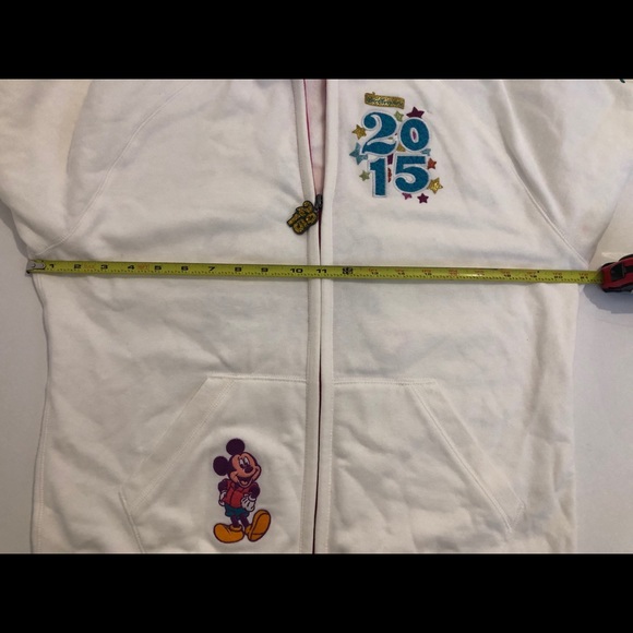 Disney Mickey Mouse 2015 Full Zip  Hoodie Jacket - Picture 7 of 7
